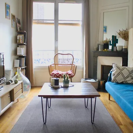 Apartment Charming Near Canal St Martin Paris